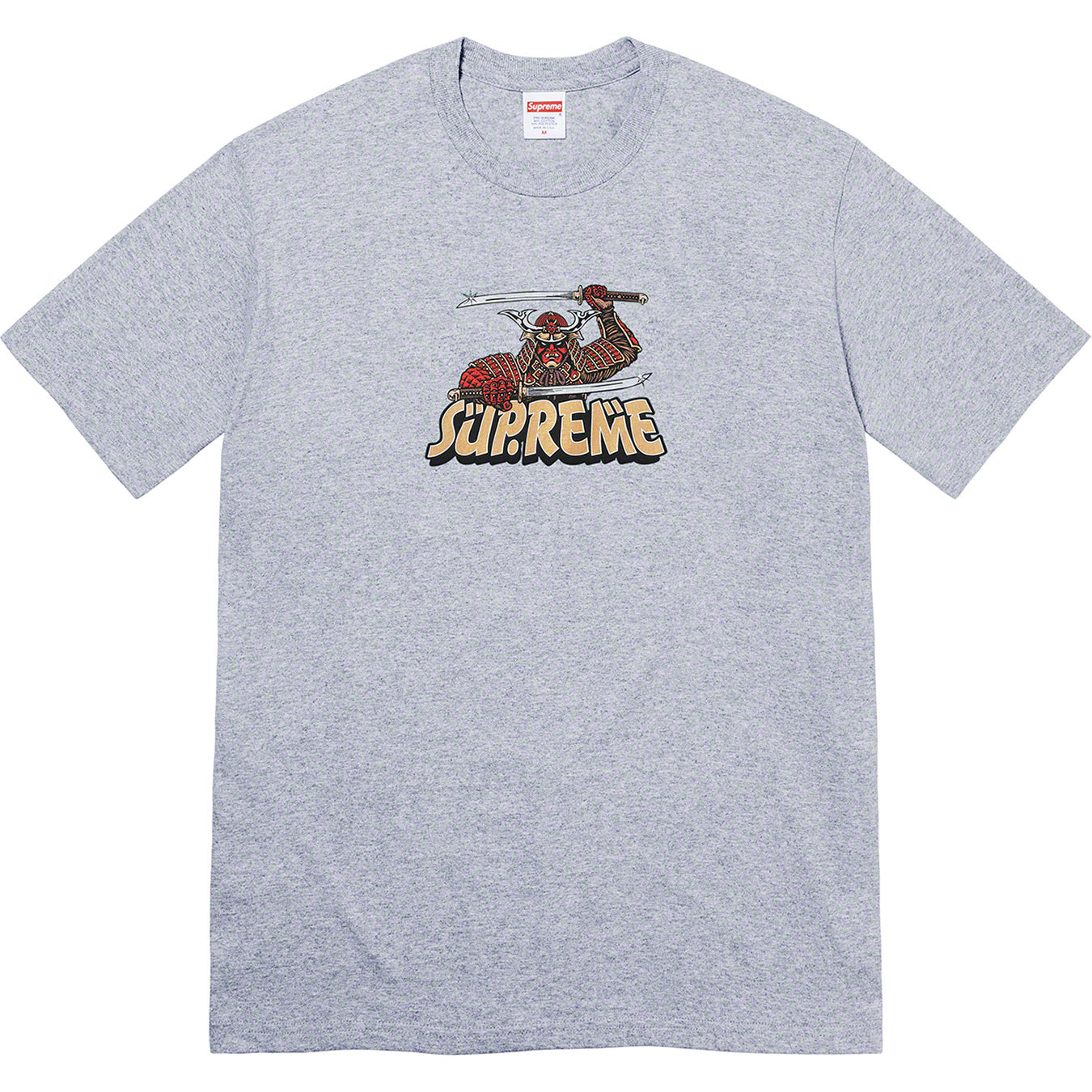 Supreme Samurai Tee - Heather Grey