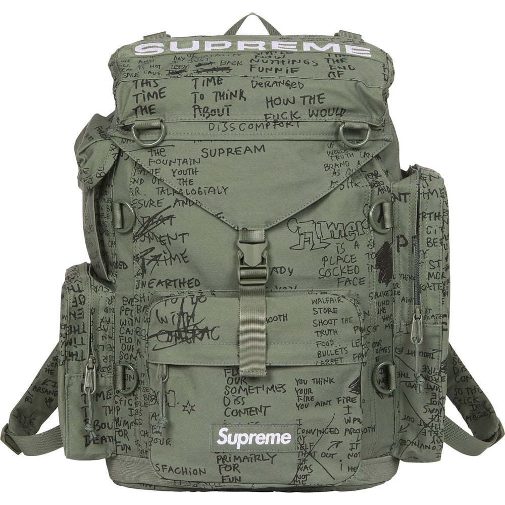 Supreme Field Backpack SS23 - Olive Gonz Supreme