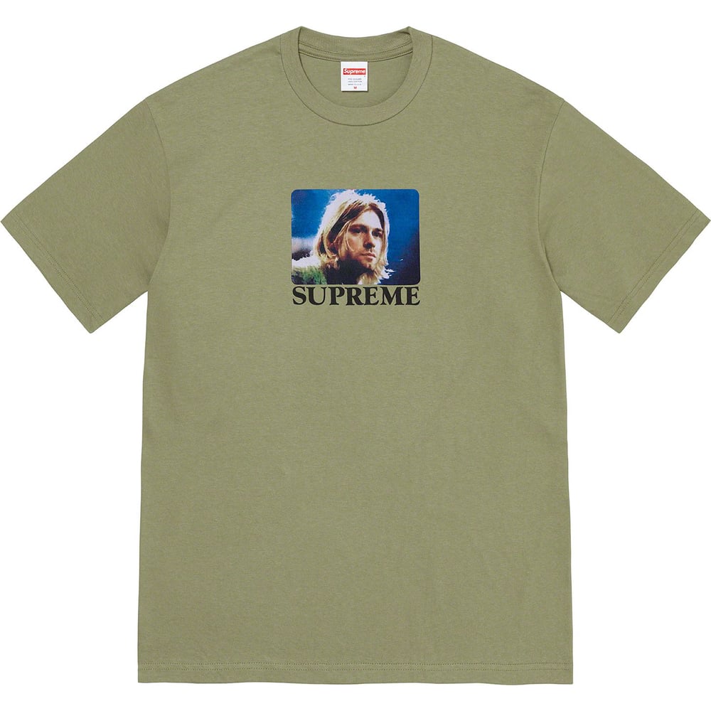 Supreme Kurt Cobain Tee - Light Olive Supreme