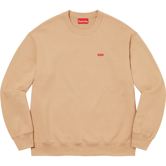 Supreme Small Box Logo Crewneck - Tan - Used Supreme