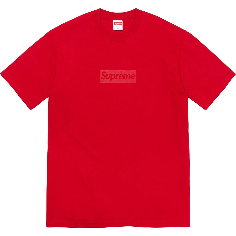 Supreme Tonal Box Logo Tee - Red Supreme
