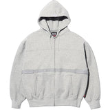 Supreme Marithé + François Girbaud Zip Up Hooded Sweatshirt - Heather Grey