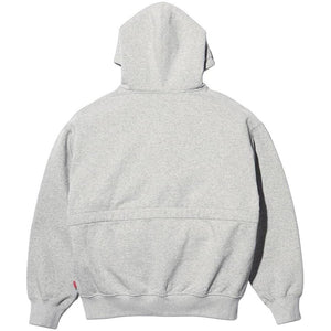Supreme Marithé + François Girbaud Zip Up Hooded Sweatshirt - Heather Grey Supreme
