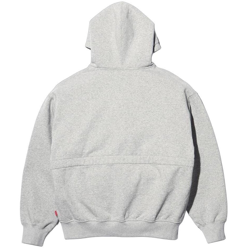 Supreme Marithé + François Girbaud Zip Up Hooded Sweatshirt - Heather Grey