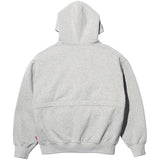 Supreme Marithé + François Girbaud Zip Up Hooded Sweatshirt - Heather Grey