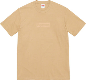 Supreme Tonal Box Logo Tee - Khaki