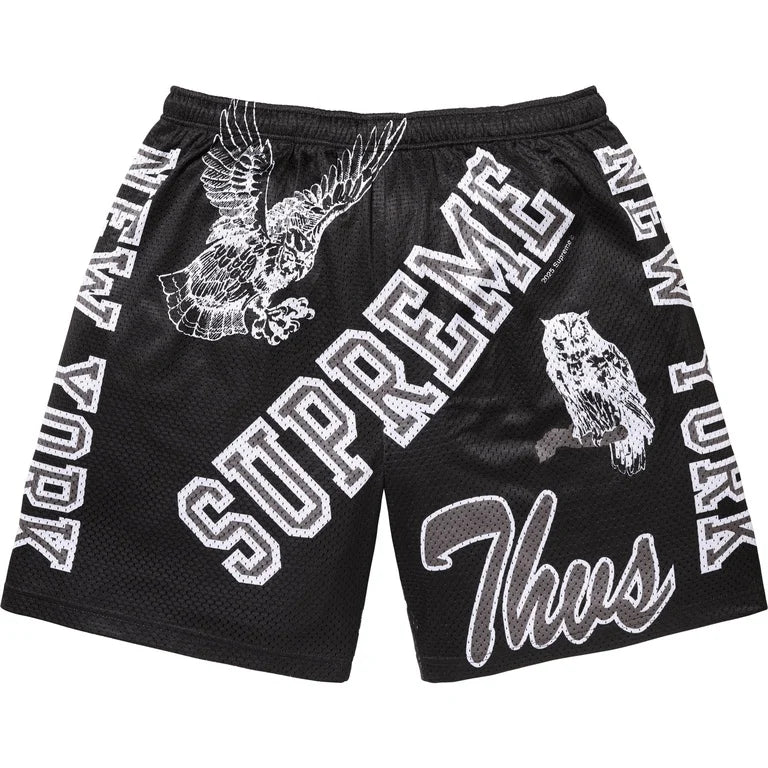 Supreme Varsity Mesh Short - Black