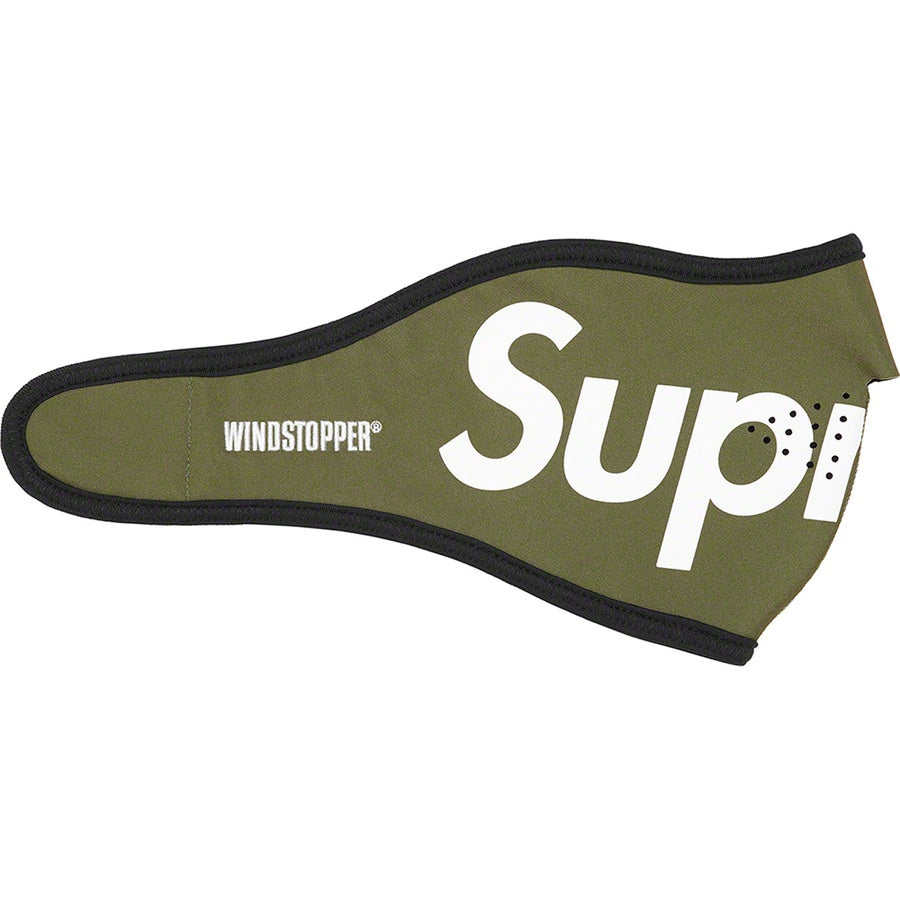 Supreme WINDSTOPPER Facemask - Dark Olive Supreme