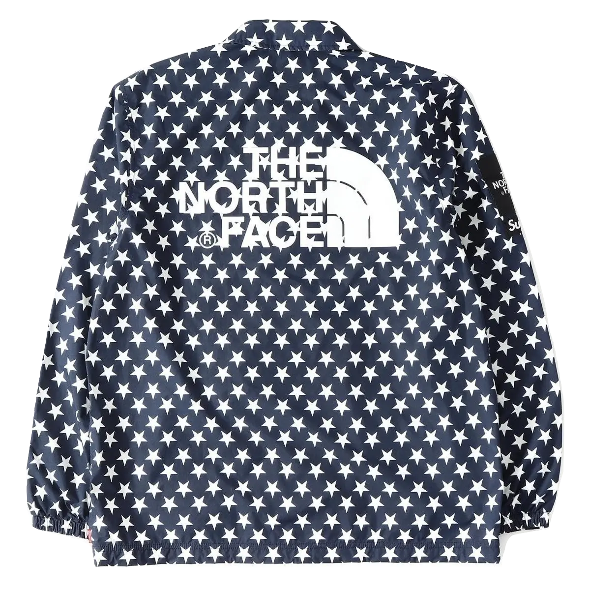 Supreme X The North Face Packable Coach Jacket Stars - Navy Blue Supreme