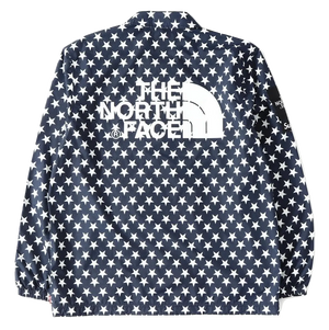 Supreme X The North Face Packable Coach Jacket Stars - Navy Blue Supreme