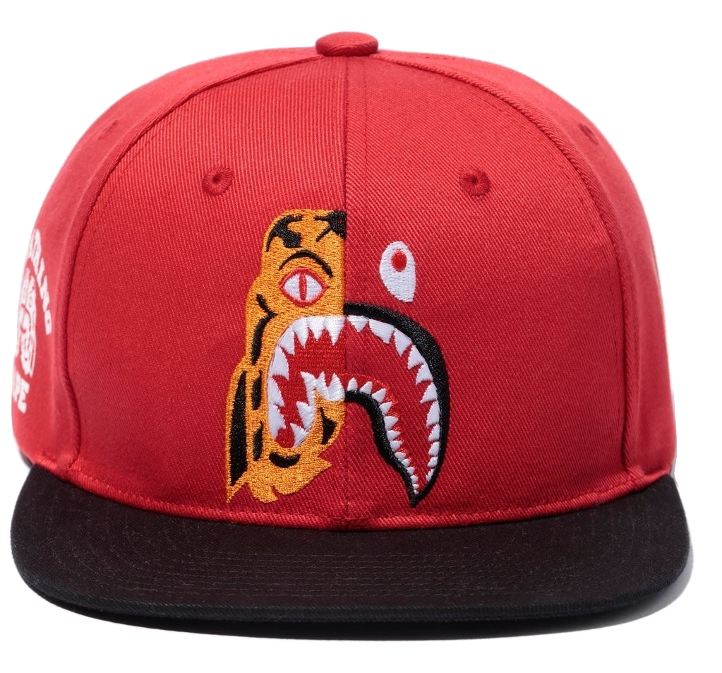 Bape Tiger Shark Snapback