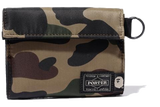 Porter 1st Camo Bathing Ape Wallet - Green Camo