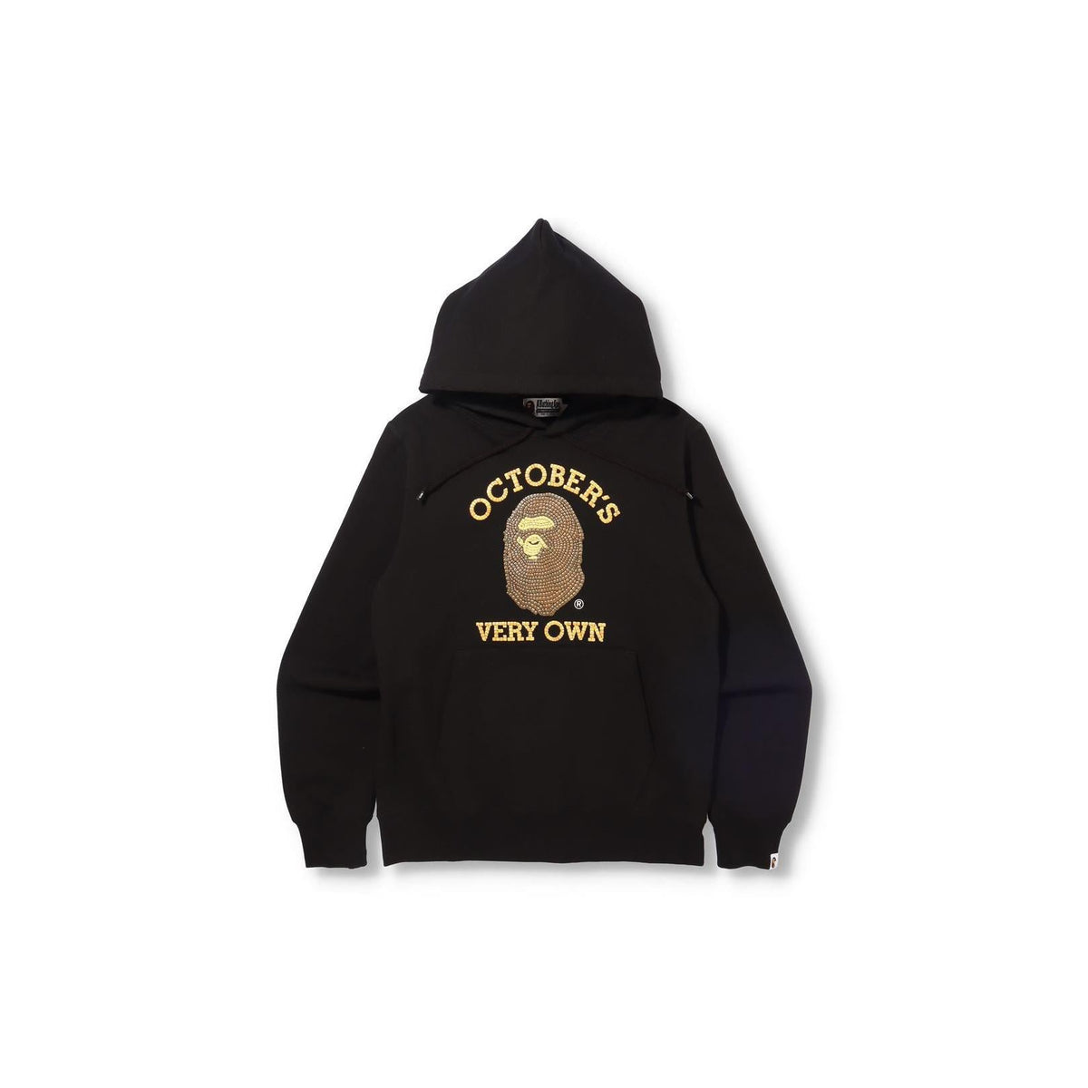 A Bathing Ape X OVO Pullover Hoodie - Black Bape