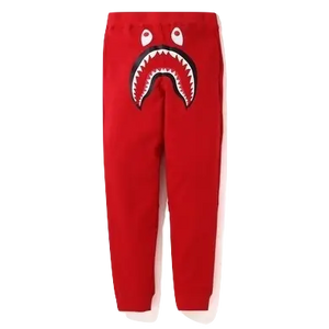 A Bathing Ape Shark Slim Sweatpants - Red Bape