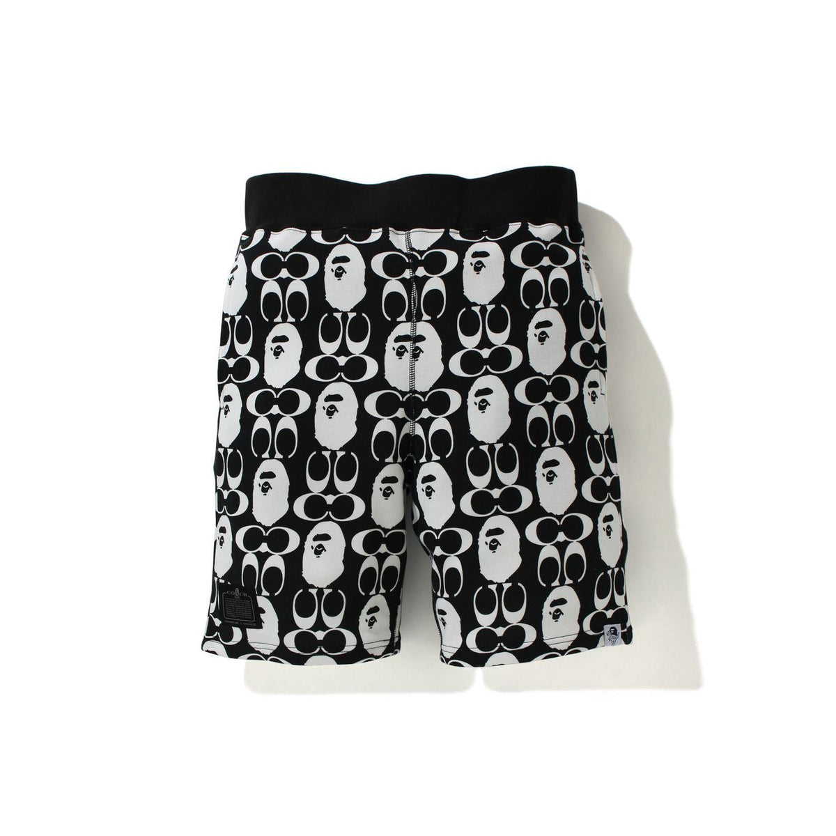 A Bathing Ape x Coach Shorts - Black Bape