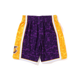 A Bathing Ape - BAPE x Mitchell & Ness Los Angeles Lakers Shorts - PPX