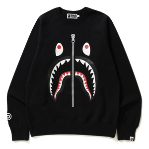 A Bathing Ape Shark Crewneck - Black