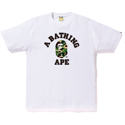 A Bathing Ape College Tee - Camo