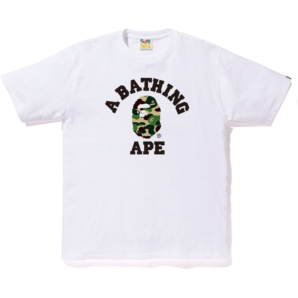 A Bathing Ape College Tee - Camo