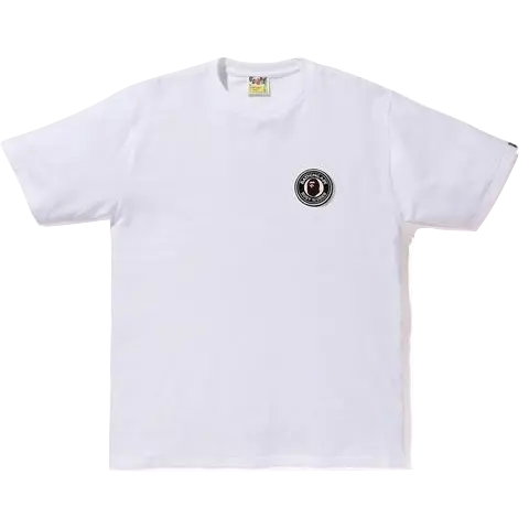 A Bathing Ape BWS One Point Tee - White Bape