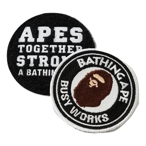 A Bathing Ape BWS One Point Tee - White
