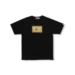 A Bathing Ape X OVO Card Tee - Black Bape