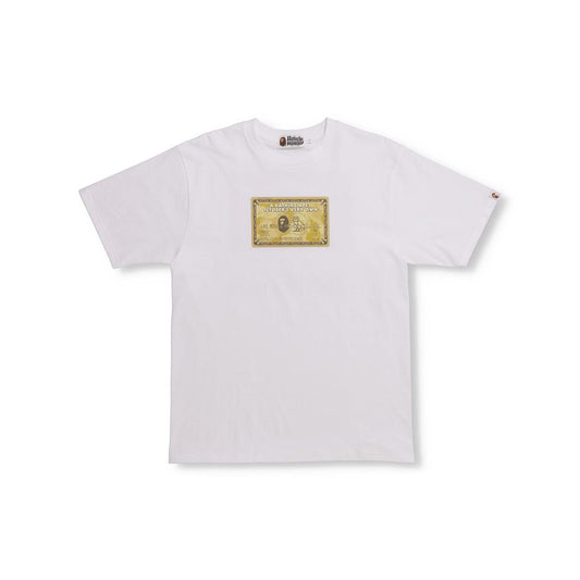 A Bathing Ape X OVO Card Tee - White