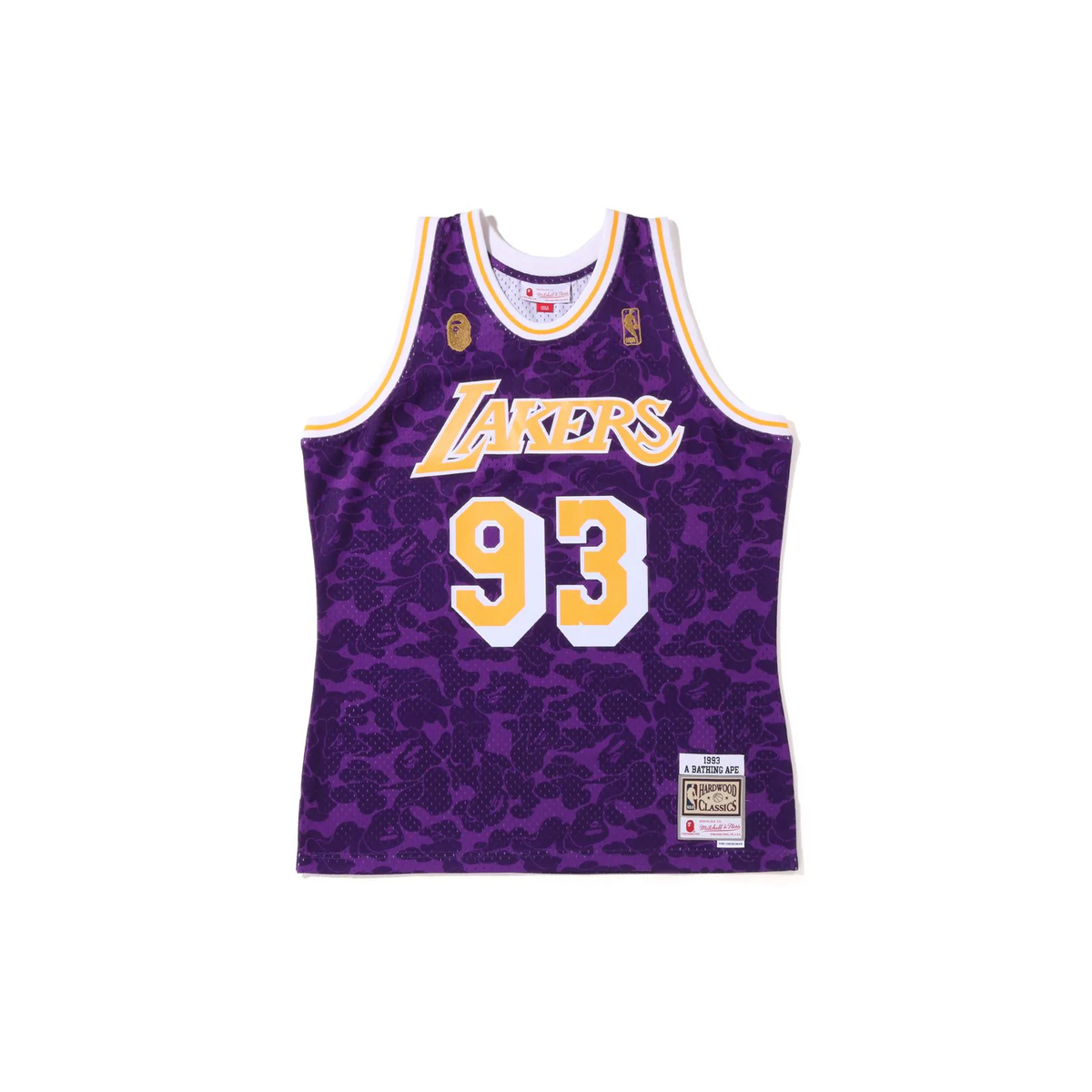 A Bathing Ape BAPE x Mitchell & Ness Los Angeles Lakers Jersey