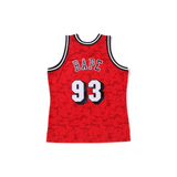 A Bathing Ape x Mitchell & Ness Miami Heat Jersey - Red