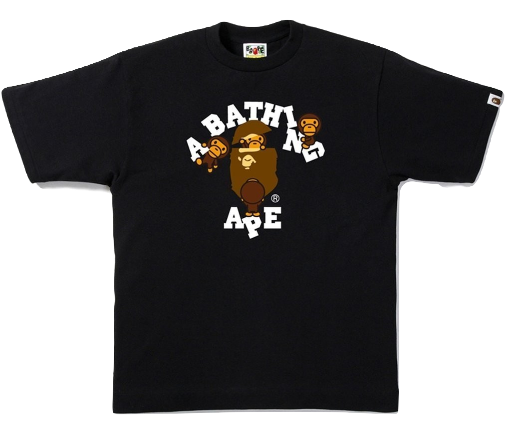 Bape 1st Camo College Milo Tee