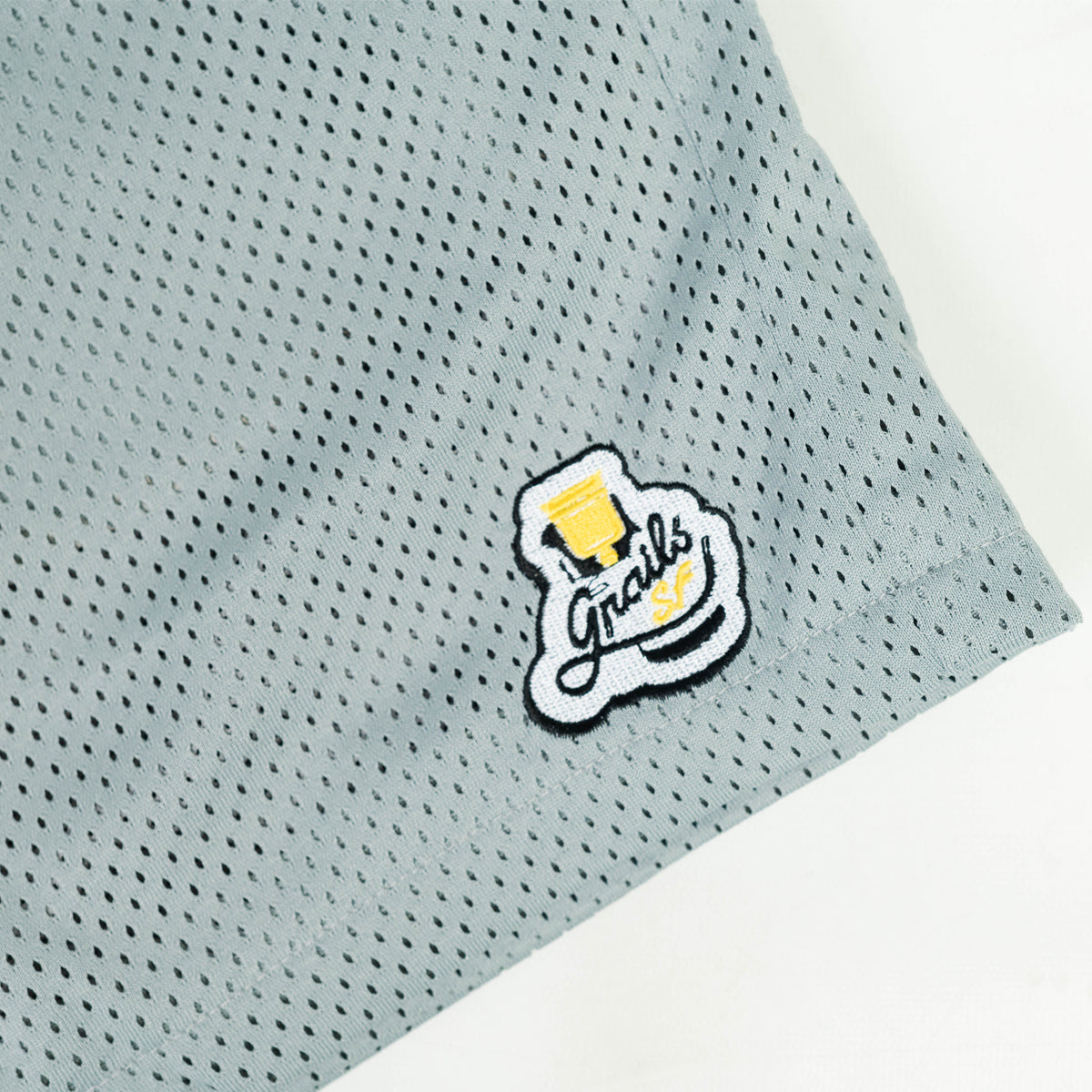 Grails SF Basic Mesh Shorts Grey grails sf