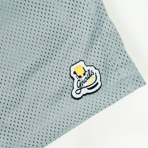 Grails SF Basic Mesh Shorts Grey grails sf