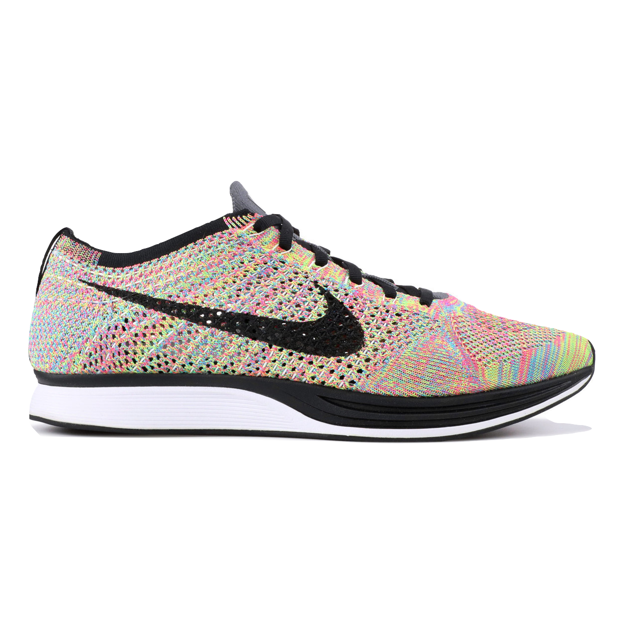 Nike Flyknit Racer - Multi-Color Grey Tongue