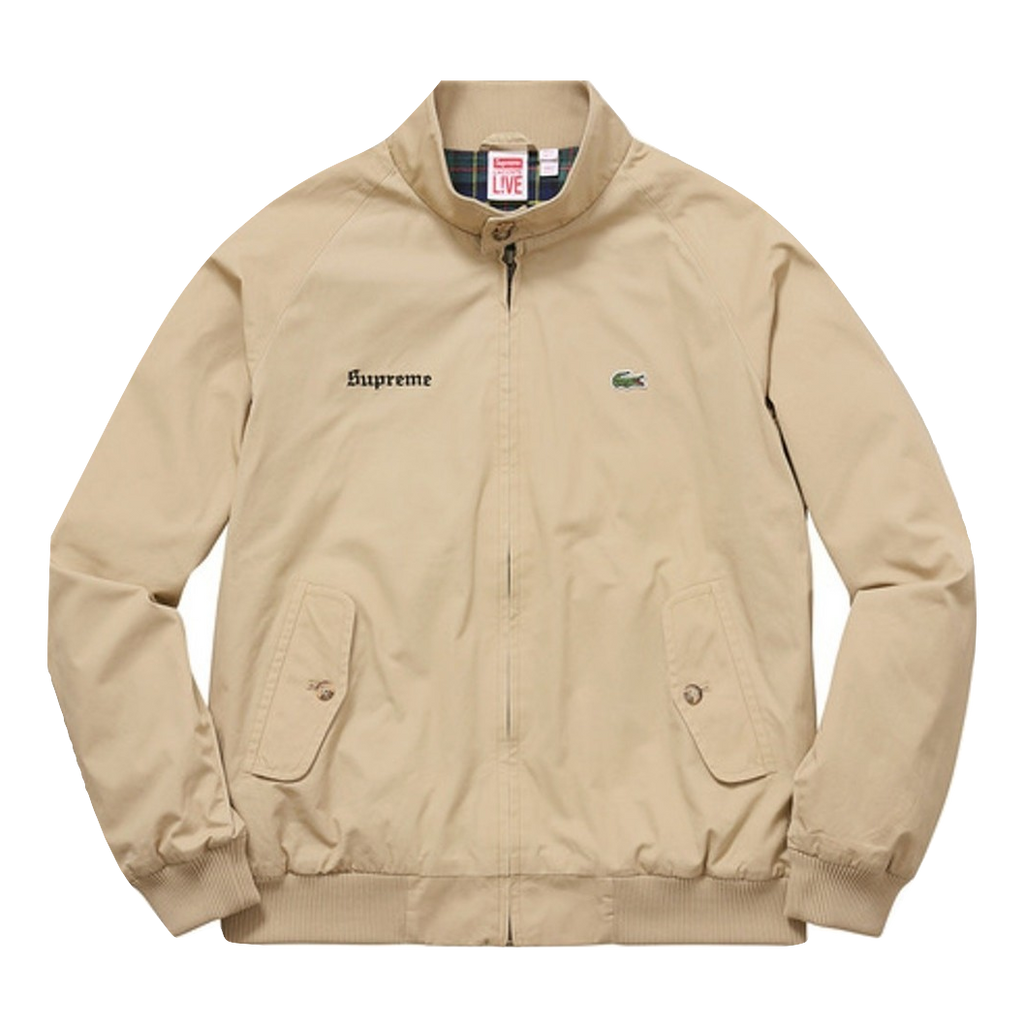 Supreme Lacoste Harrington Jacket - Khaki