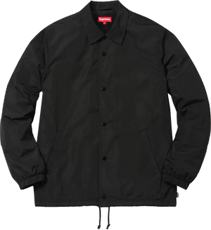 Supreme Old English Coaches Jacket Black Supreme