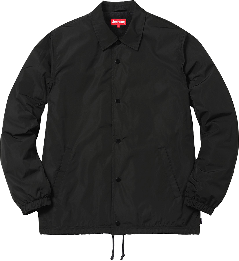 Supreme Old English Coaches Jacket Black