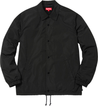 Supreme Old English Coaches Jacket Black -Used