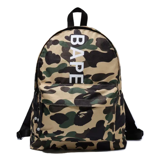 A Bathing Ape Premium Happy New Year Backpack 2020 - Yellow Camo Bape