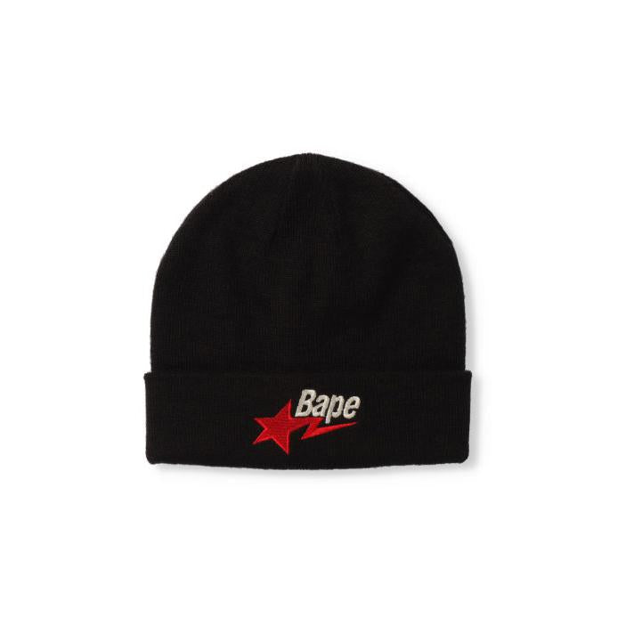 A Bathing Ape Sta Knit Cap - Black Bape
