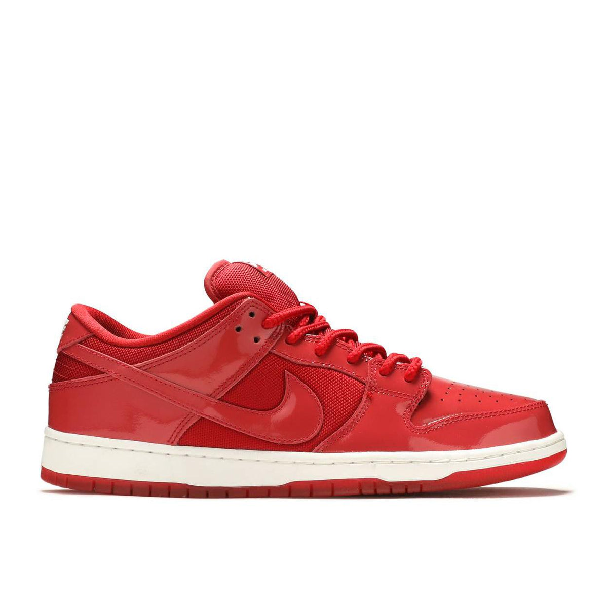 Nike Dunk Low Pro SB - Red Patent Leather - Used Nike