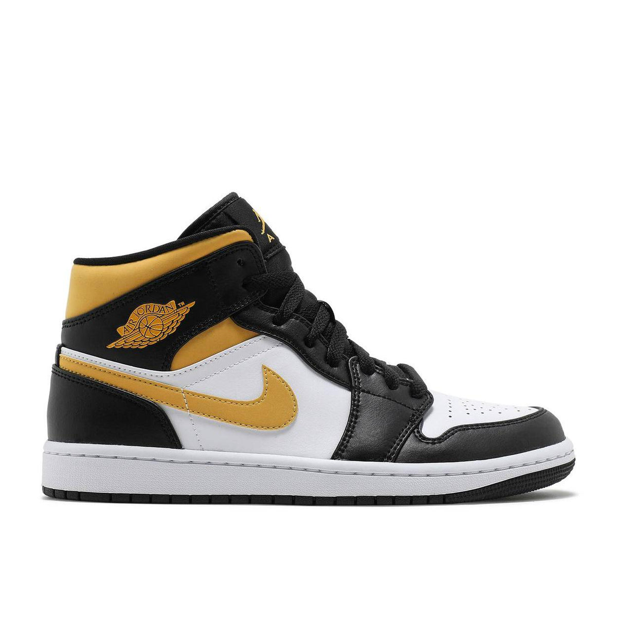 Air Jordan 1 Mid - Black University Gold Air Jordan