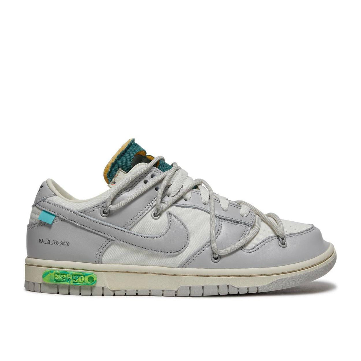 Nike Dunk Low OFF-WHITE - "Lot" 42 of 50 - Used Nike
