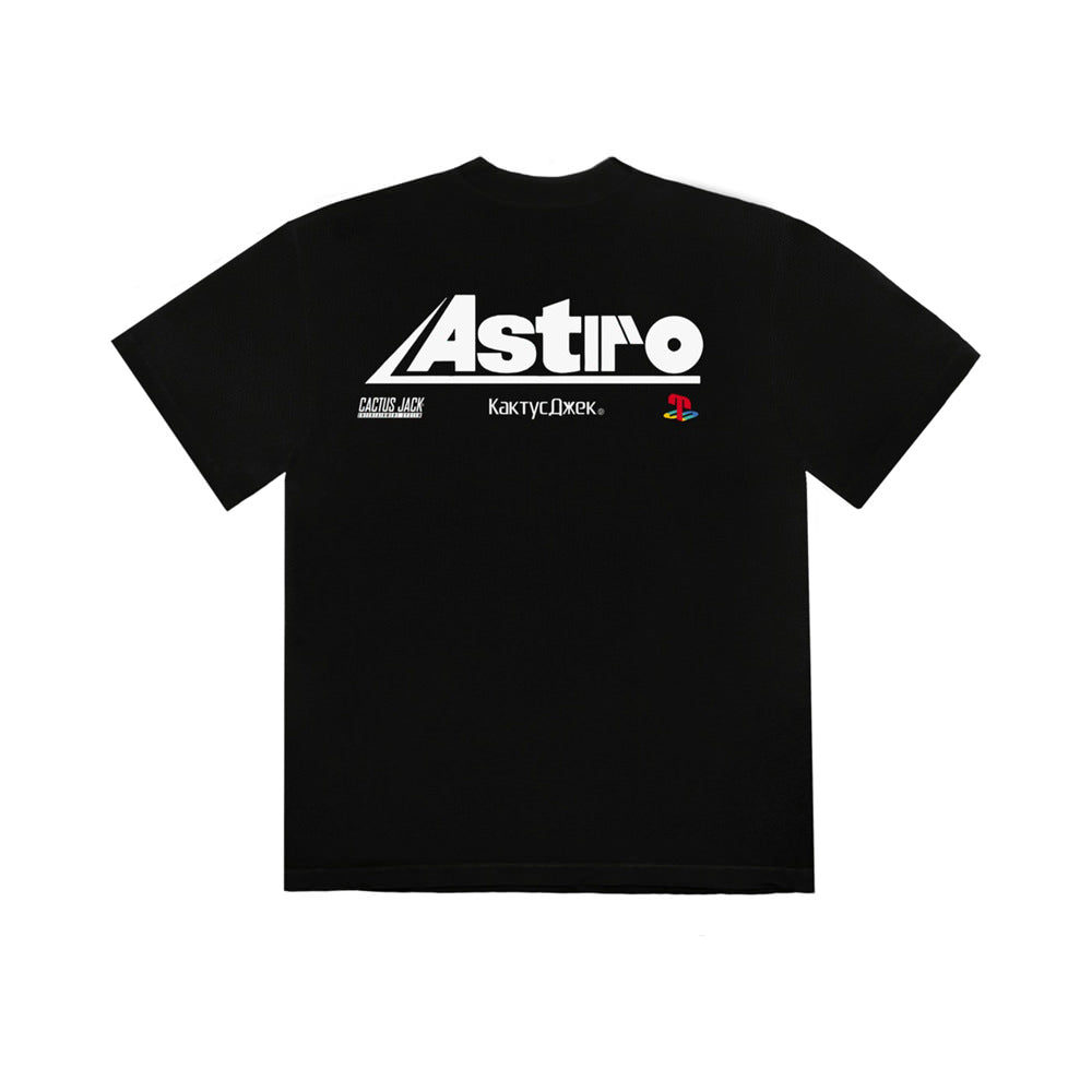 Travis Scott T-3500 Portrait T-shirt - Black