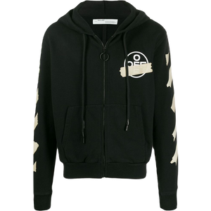 Off white hoodie tape arrow hotsell