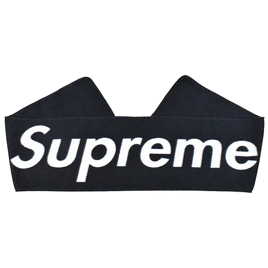 Supreme Scarf Exclusive Japan Magazine - Black Supreme
