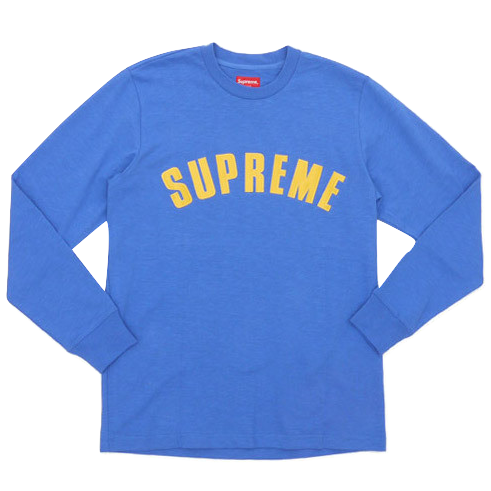 Supreme Arc Logo L/S Top - Blue