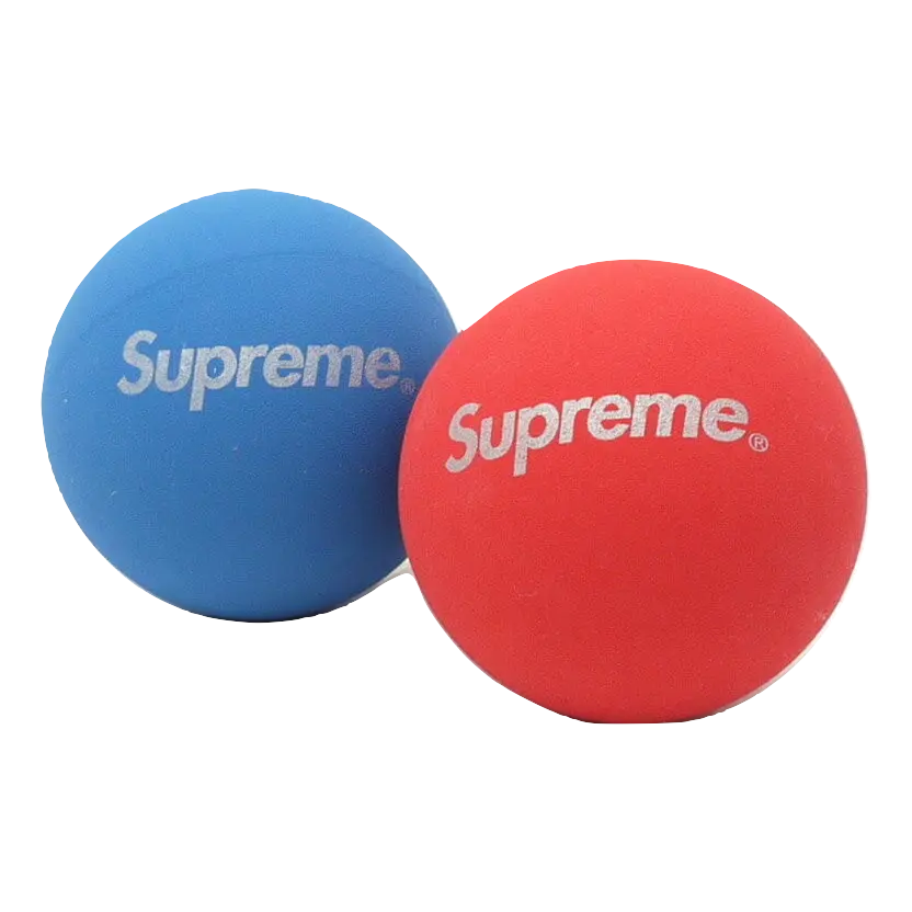 Supreme Sky Bounce Ball SS16 - Red and Blue Supreme