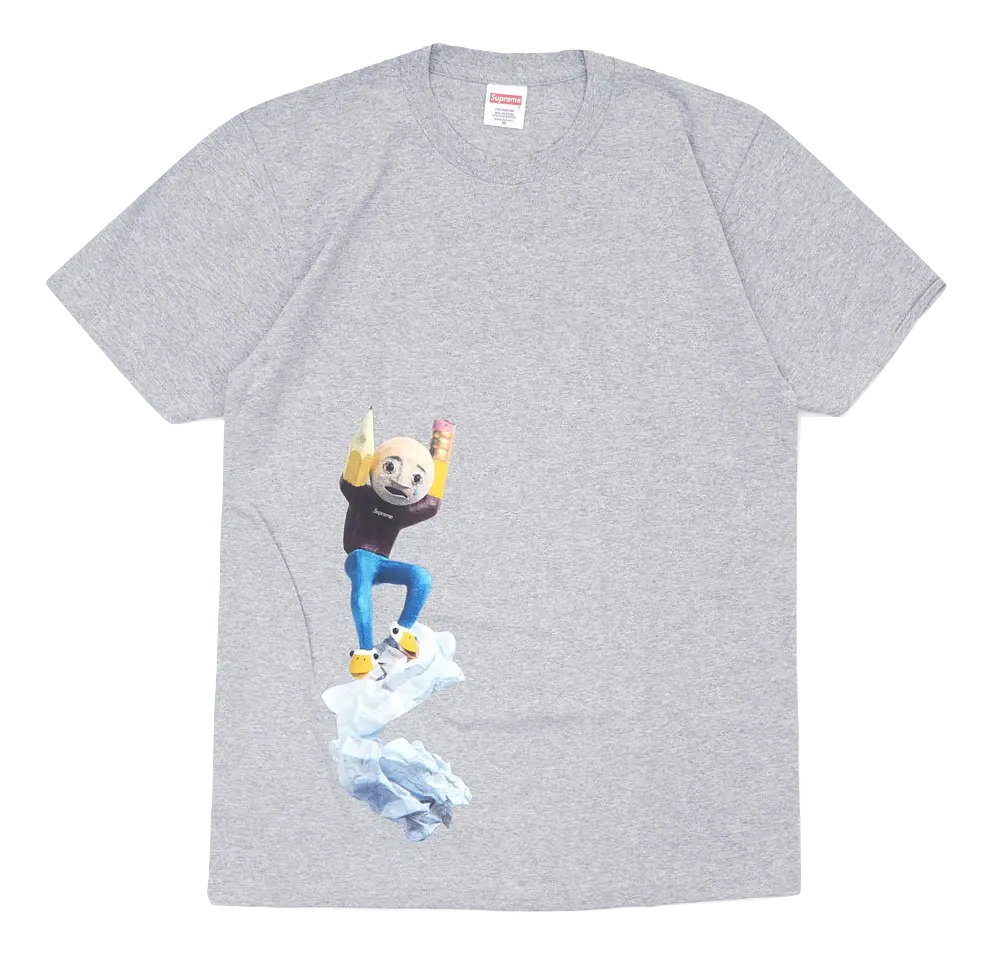 Supreme Mike Hill Regretter Tee - Grey Supreme