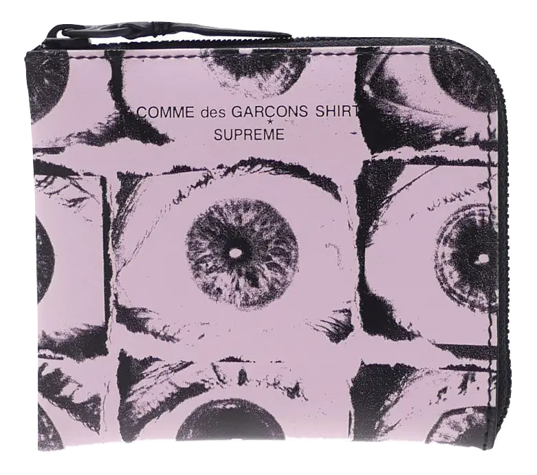 Supreme x CDG Eye Wallet - Pink Supreme