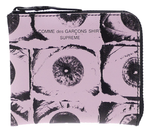 Supreme x CDG Eye Wallet - Pink - Consignmemt